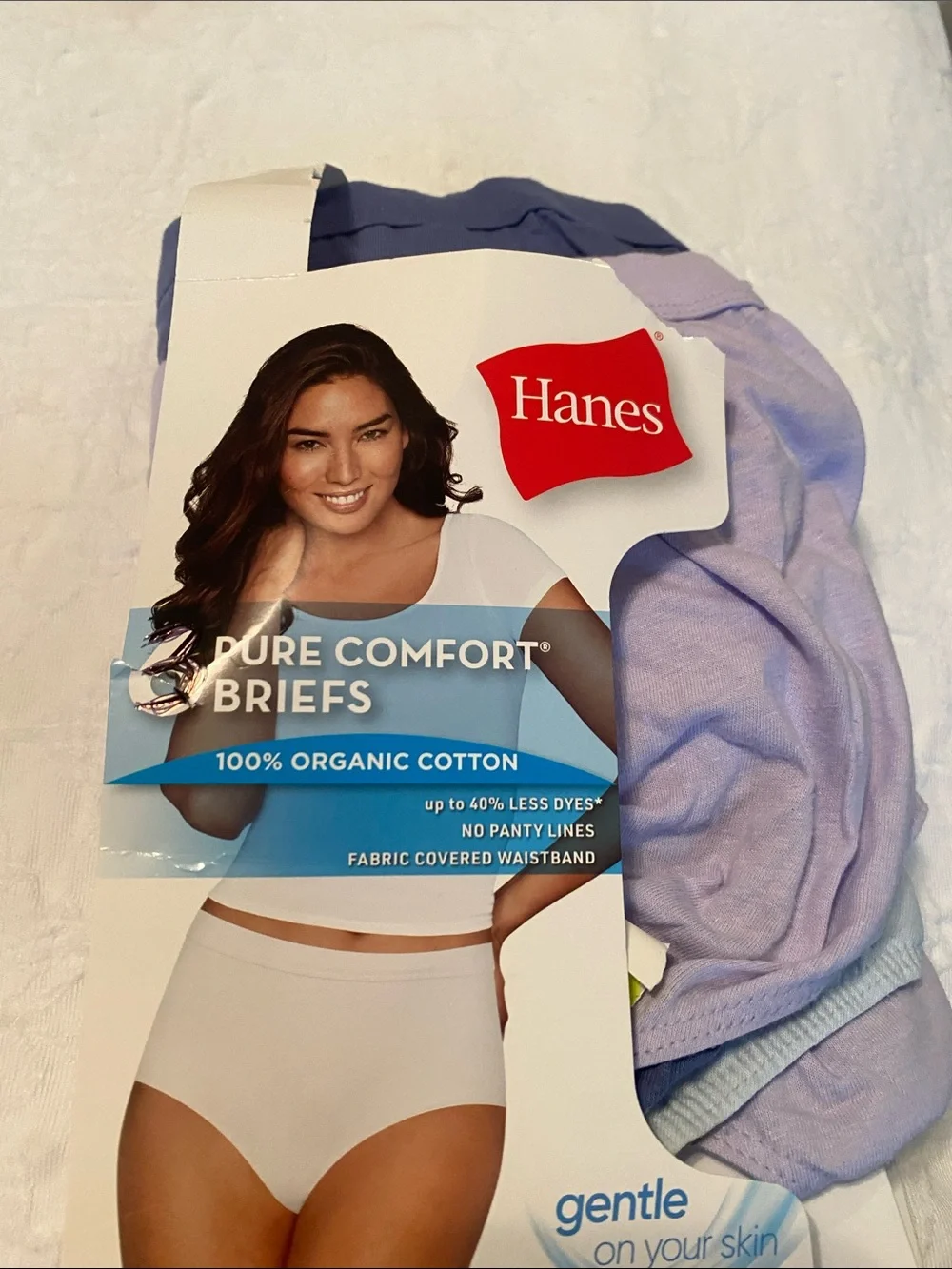Hanes Pure Comfort Briefs - Light Lavender